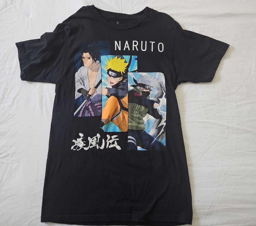 Naruto Graphic Tee Black